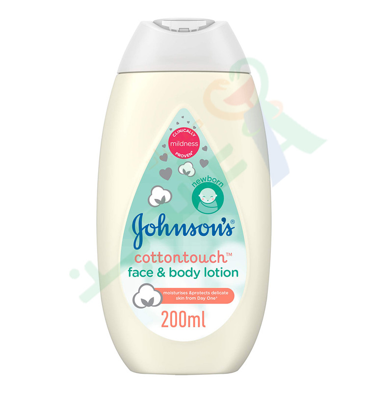 JOHNSONS COTTON TOUCH FACE & BODY LOTION 200ML