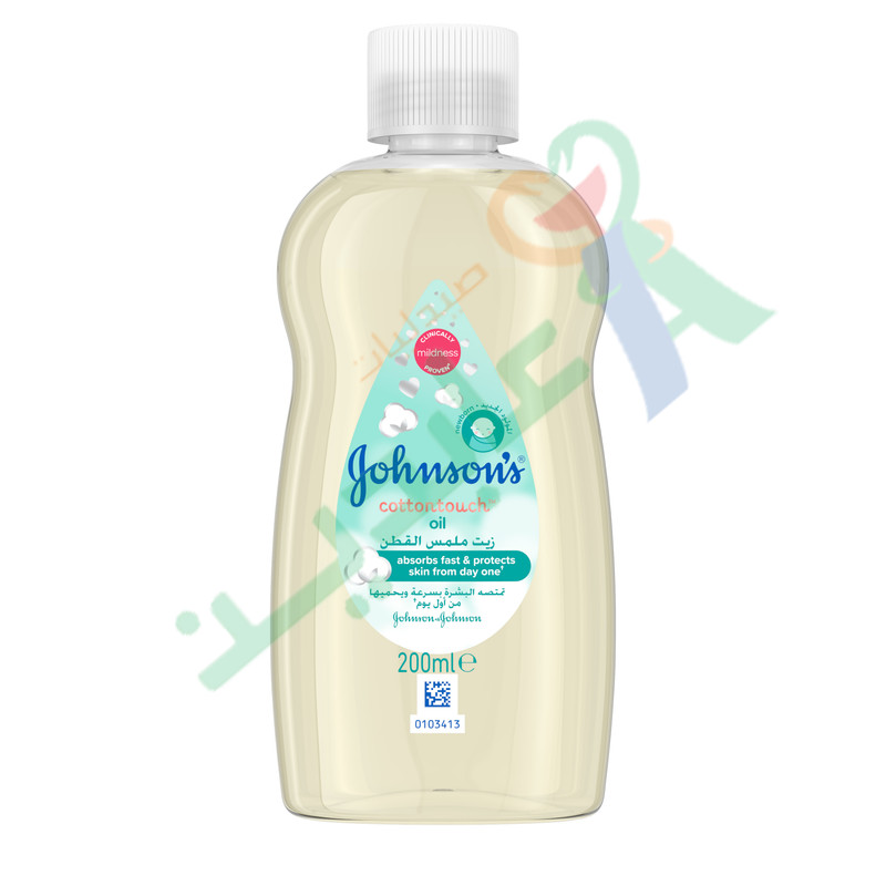 JOHNSONS COTTON TOUCH OIL 200ML NEW