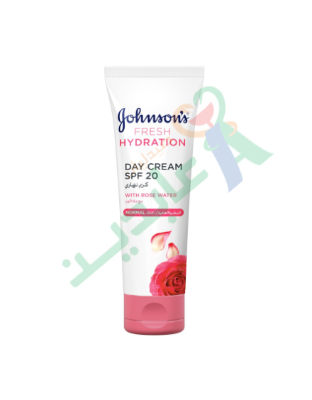 JOHNSONS DAY CREAM SPF20 WITH ROSE WATER 50ML