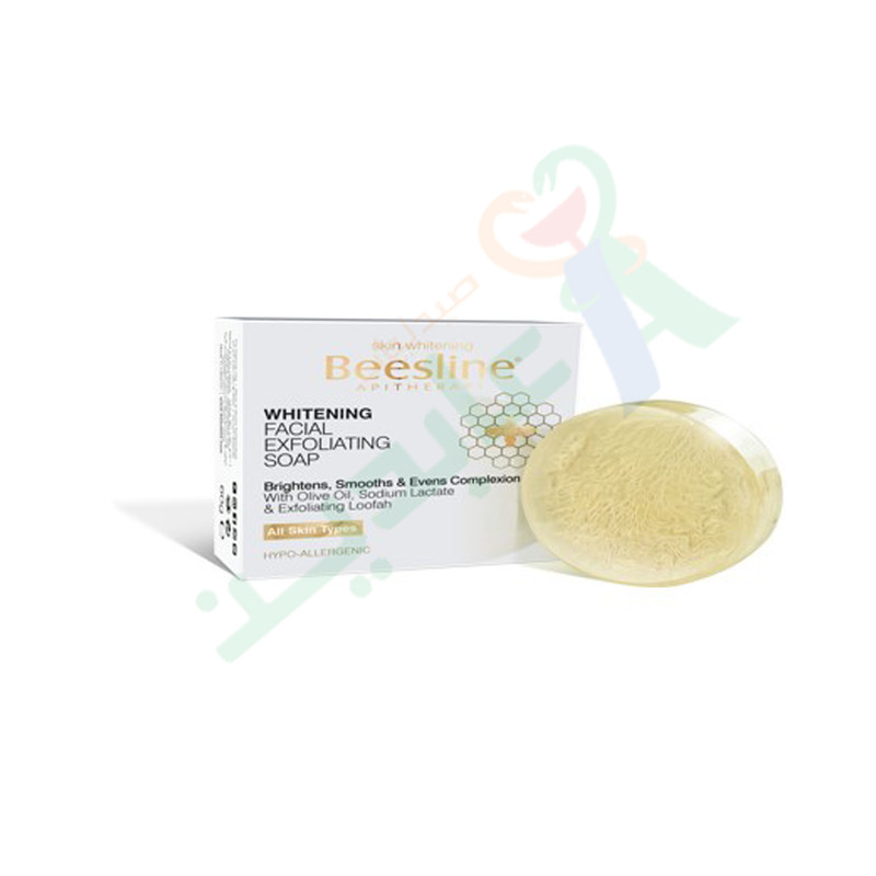 BEESLINE WHITENING FACIAL EXFOLIATING SOAP 85GM