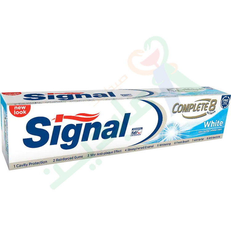 SIGNAL COMPLETE 8 WHITE 100GM Toothpaste