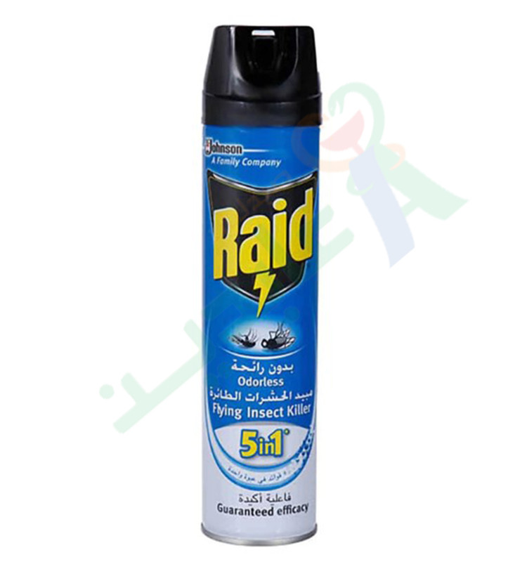 RAID FLYING INSECT KILLER 300ML without a smell