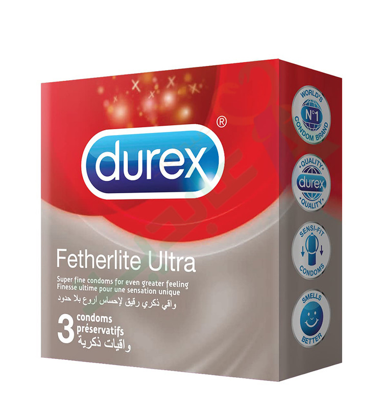 DUREX FETHERLITE ULTRA 3 CONDOM (price of 35 pounds)