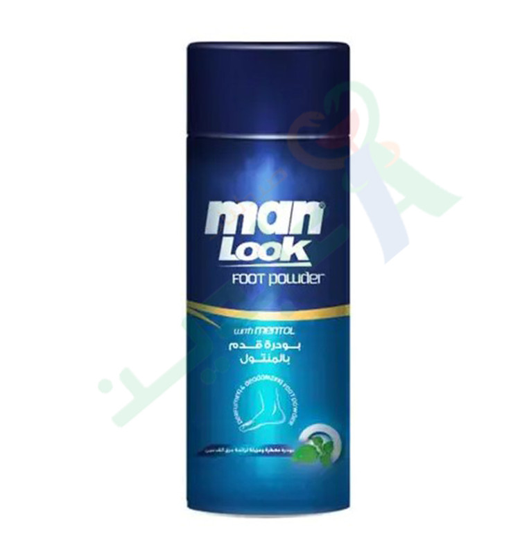 MAN LOOK FOOT POWDER WITH MENTHOL 50 GM