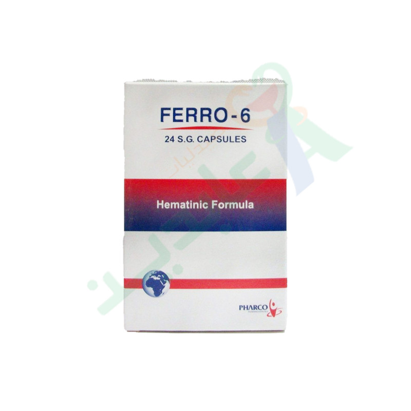FERRO-6 24 CAPSULES