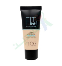 [72916] MAYBELLINEE FIT ME FOUNDATION    105 30ML
