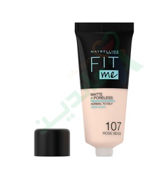 [94907] MAYBELLINEE FIT ME FOUNDATION    107 30ML