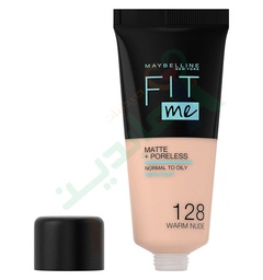 [78963] MAYBELLINEE FIT ME FOUNDATION    128 30ML