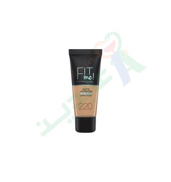 [71802] MAYBELLINEE FIT ME FOUNDATION    220 30ML