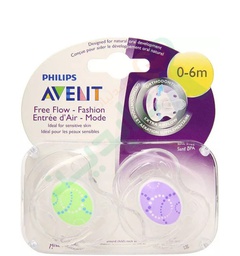 [66168] AVENT FREE FLOW FASHION  0-6 Month *18023