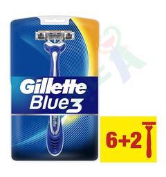 [74345] GILLETTE BLUE 3 COMFORT 6+2  Piece