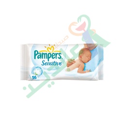 [57771] PAMPERS BABY WIPES SENSITIVE 56 pieces