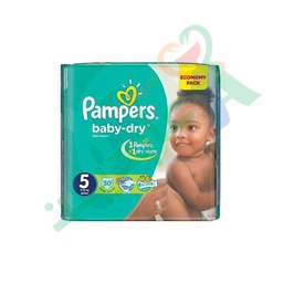 [91422] PAMPERS BABY DRY (5) 30 DIAPERPERS