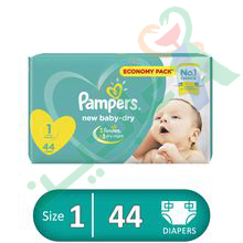 [70692] PAMPERS BABY DRY SIZE (1) 44pieces