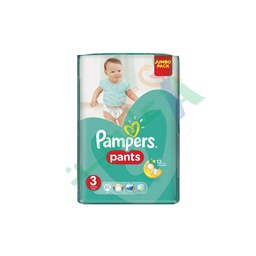 [69394] PAMPERS PANTS CULOTTES SIZE (3) 62  DIAPERPER