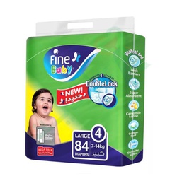 [72991] FINE BABY LARGE (4) 84  DIAPERPERS