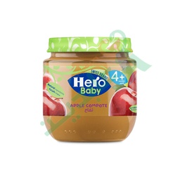 [47798] HERO BABY APPLE 130GM JAR تفاح