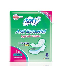 [94941] SOFY MAXI THICK LONG ANTI BACTERIAL 8 PADS
