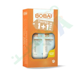 [92717] BOBAI SUN BLOCK CREAM SPF80 TINTED 75GM 1+1 FREE