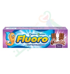 [94177] FLUORO KIDS GEL TOOTHPASTE CHOCOLATE 50GM