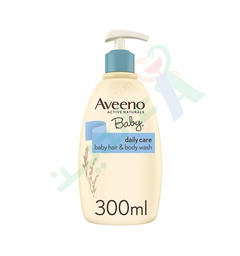 [95544] AVEENO BABY HAIR & BODY WASH 300ML