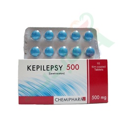 [53229] KEPILEPSY 500 MG 10 TABLET
