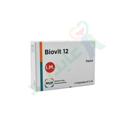 [20171] BIOVIT 12 DEPOT 2 AMPULES 2 ML
