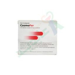 [21672] COSMOFER 50MG 2 ML 5 AMPULES