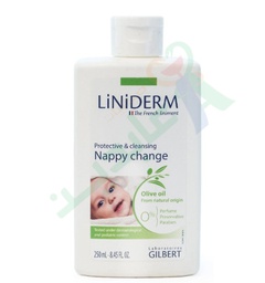 [37572] LINIDERM NAPPY CHANGE OLIVE OIL 250 ML
