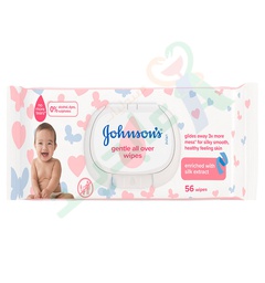 [69936] JOHNSONS GENTLE ALL OVER BABY 56 WIPES