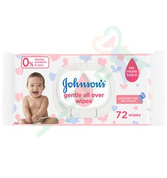 [90171] JOHNSONS GENTLE ALL OVER BABY 56 WIPES OFFER