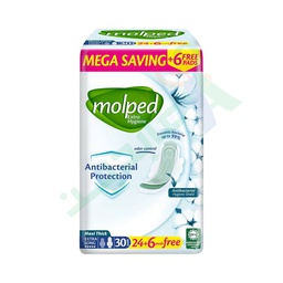 [100554] MOLPED EXTRA HYGINE MAXI THICK EXTRA LONG 30 PADS
