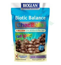 [77318] BIOTIC BALANCE CHOCBALLS FOR KIDS MILK CHOCO
