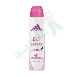 [95789] ADIDAS SPRAY 6IN1 COOL & CARE 150ML