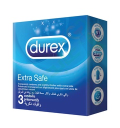 [98641] DUREX EXTRA SAFE 3CONDOMS بسعر 35 جنيه