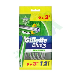 [95351] GILLETTE BLUE 3 SENSITIVE 9+3MACHINE