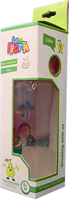 LA FRUTTA PLASTIC FEEDING BOTTLE 0+MONTH240ML 22042