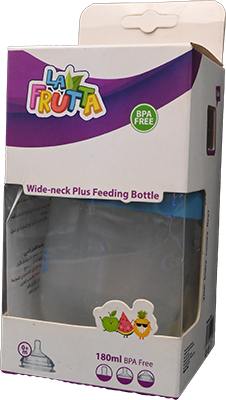 LA FRUTTA PLUS FEEDING BOTTLE 0+MONTH180ML COD 22056