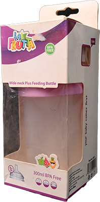 LA FRUTTA PLUS FEEDING BOTTLE 0+MONTH 300ML COD 22057