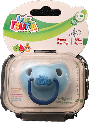 LA FRUTTA ROUND PACIFIER MONTH 6-18 22297