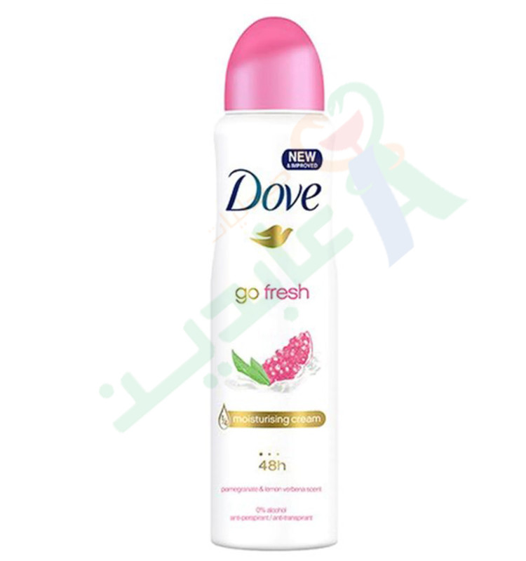 DOVE SPRAY GO FRESH 150ML (pomegranate)--