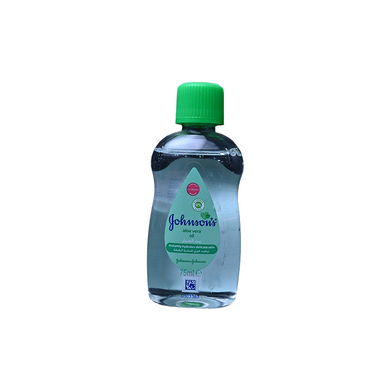 JOHNSONS BABY OIL WITH ALOE VERA 75ML