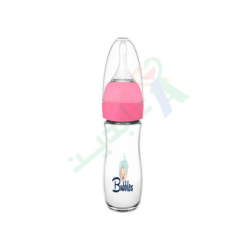 BUbbLES FEEDING BOTTLE CLASSIC  150ML 8522  (ROSE)