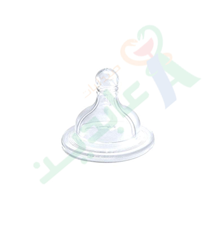 BUBBLES NIPPLE NATURAL +6 MONTH 8164--