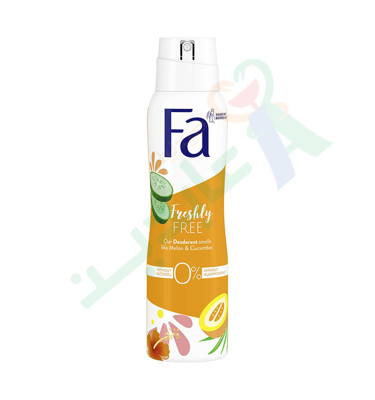 FA FRESHLY FREE CUCUMBER&MELON 48 H 150ML