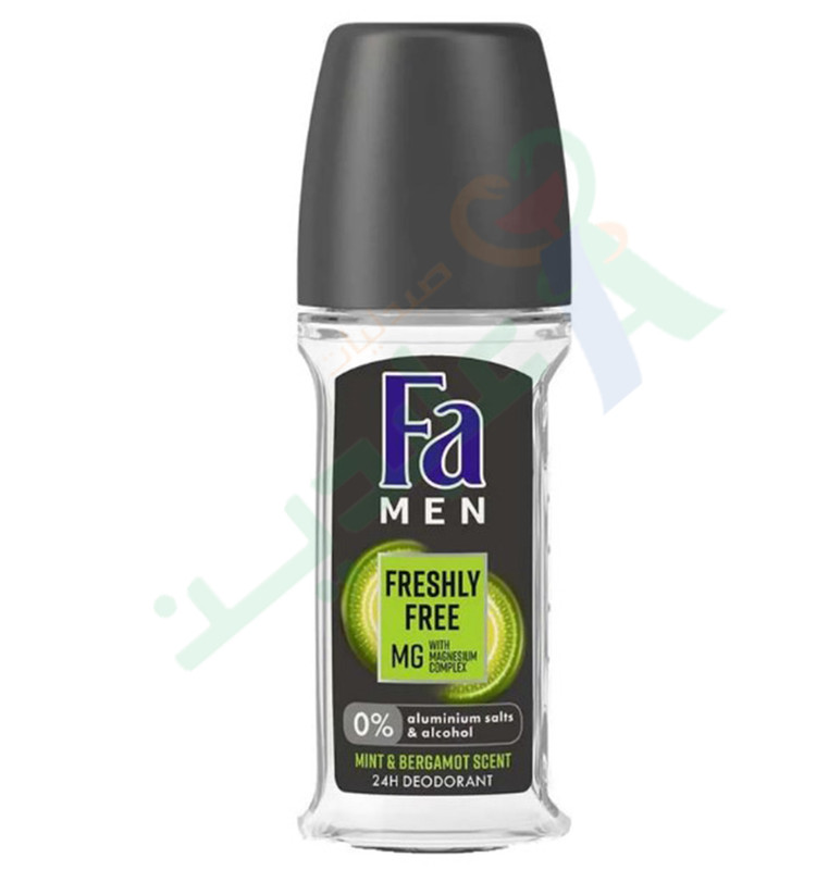 FA ROLL ON MEN MINT&BERGAMOT SCENT 50ML