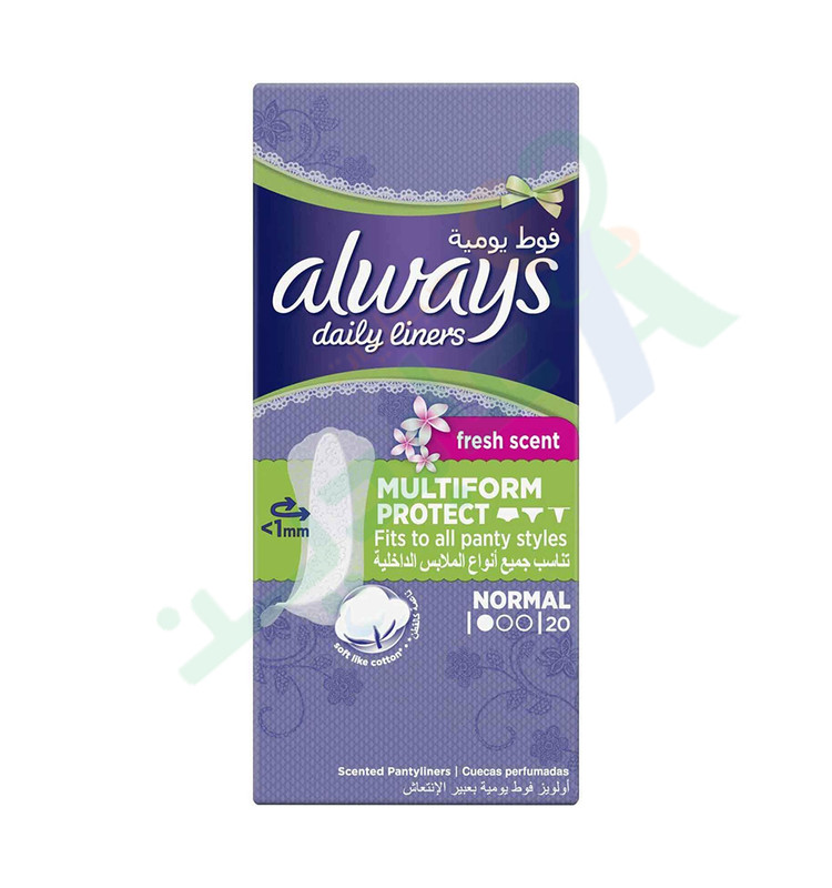 ALWAYS MULTIFORM FRESH&PROTECT 20 NORMAL--