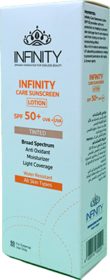 INFINITY CARE SPF 50 TINTED 60 ML