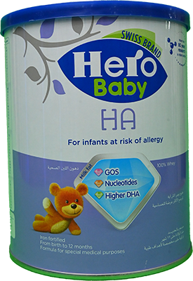 HERO BABY HA MILK POWDER 400 GM