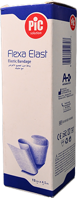 PIC FLEXA ELAST BANDAGE 12*4.5 CM
